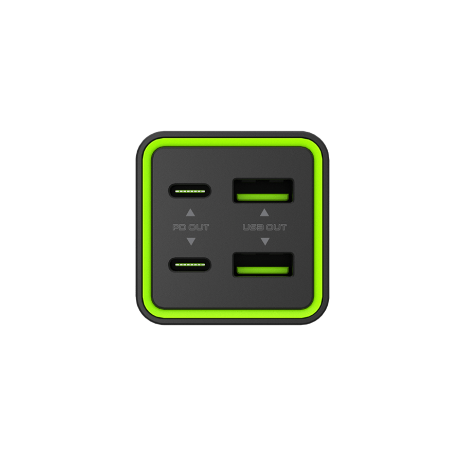 Thank you office charging platform with power 65 watts supporting fast charging - black - GOUI