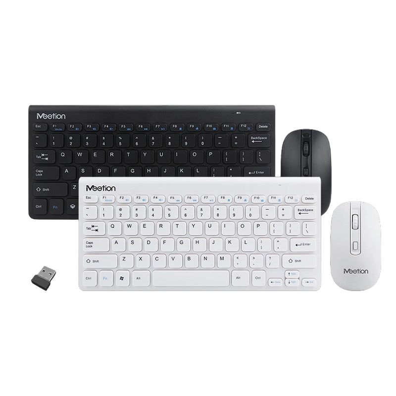Meetion - wireless keyboard and mouse Mini4000 - multi colors