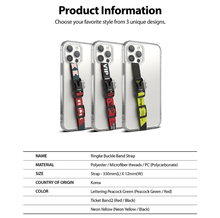 Mobile belt clip - black - Ringke