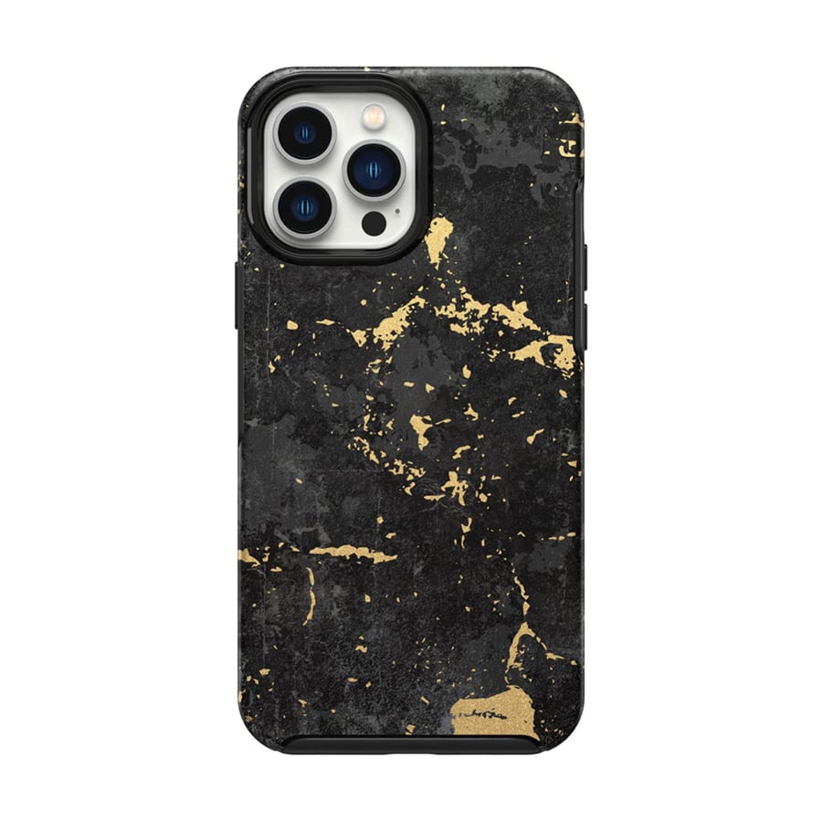 غلاف حمايه  Symmetry للايفون 13 - اسود مع ذهبي  - OTTERbox