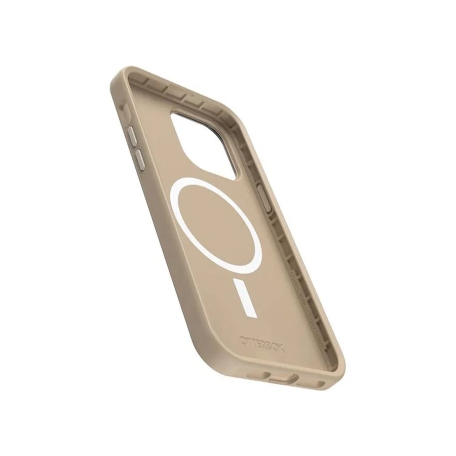 غلاف حمايه  Symmetry ماق سيف للايفون 14  - بيج - OTTERbox