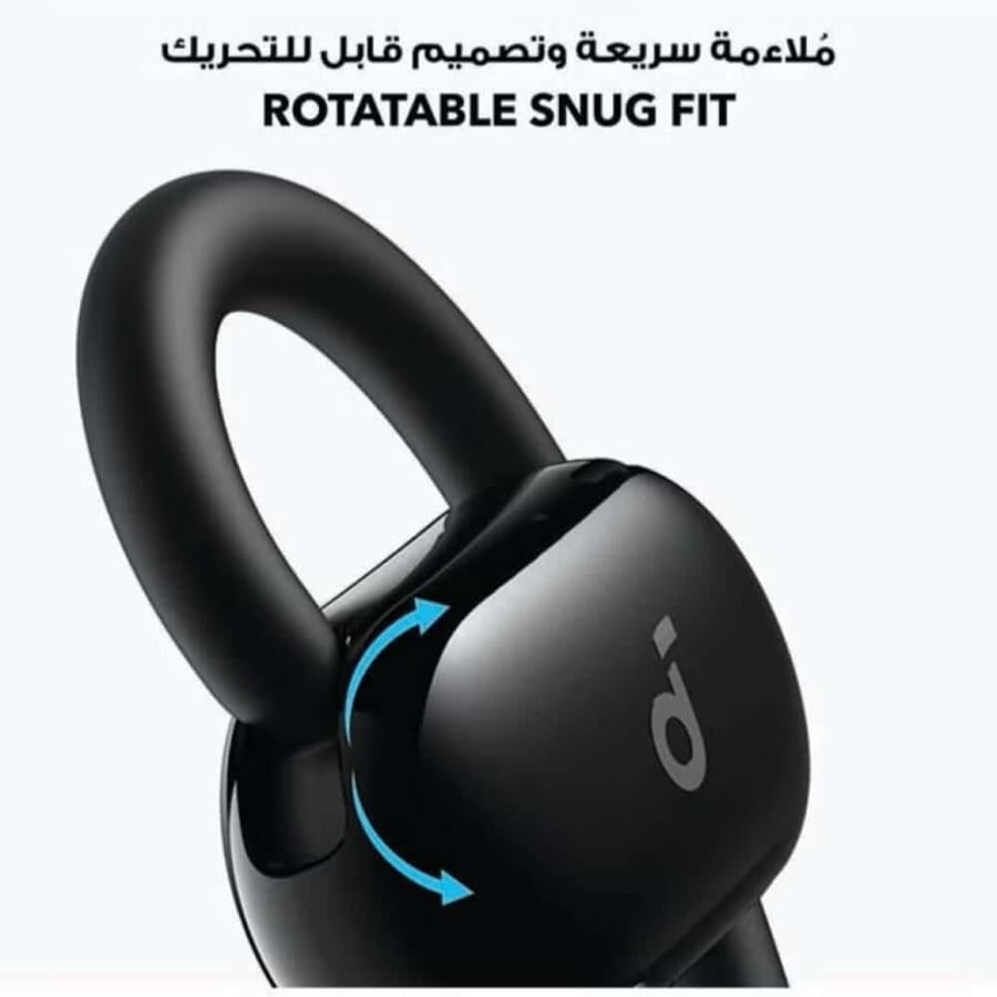 ANKER - سماعة اذن V20i  لاسلكية - أسود