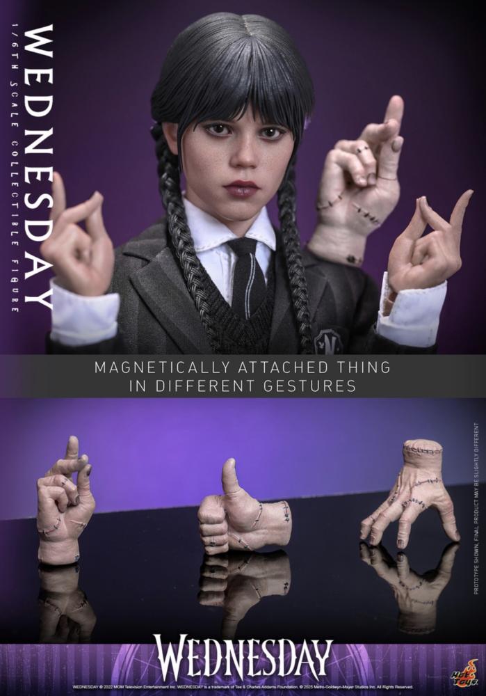 Hot Toys TMS135 Wednesday 1/6 Scale Collectible Figure
