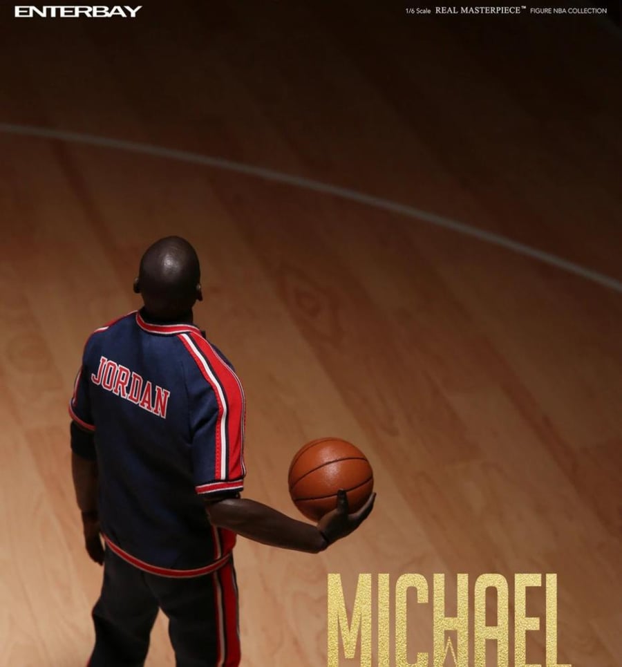 Enterbay MICHAEL JORDAN BARCELONA ’92 LIMITED EDITION 1/6 FIGURE
