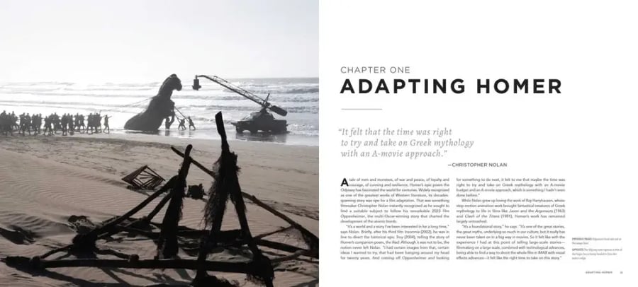 Filming The Odyssey: Inside the Making of Christopher Nolan's Modern Epic (B&N Exclusive Edition)