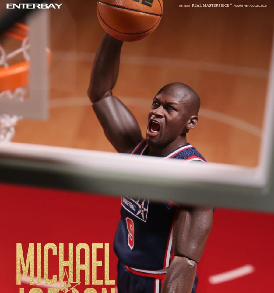 Enterbay MICHAEL JORDAN BARCELONA ’92 LIMITED EDITION 1/6 FIGURE