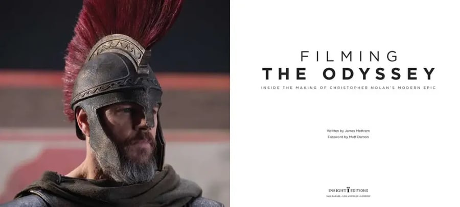 Filming The Odyssey: Inside the Making of Christopher Nolan's Modern Epic (B&N Exclusive Edition)