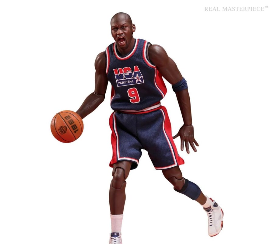 Enterbay MICHAEL JORDAN BARCELONA ’92 LIMITED EDITION 1/6 FIGURE