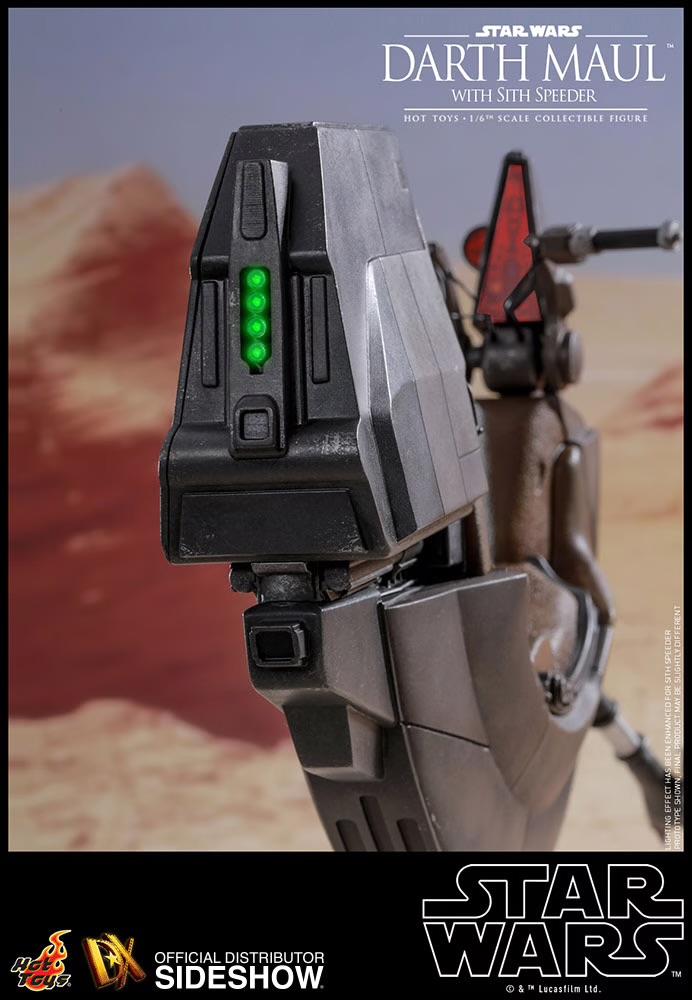 Hot Toys DX17 STAR WARS 1/6 DARTH MAUL WITH SITH SPEEDER SPECIAL EDITION