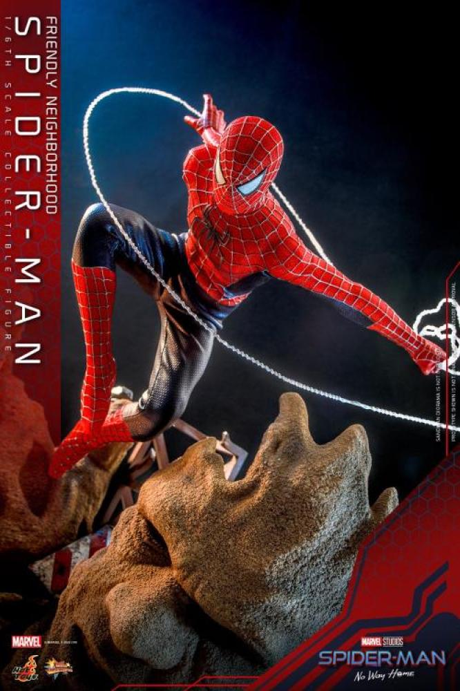Spider-Man: No Way Home MMS661 Friendly Neighborhood Spider-Man 1/6 Scale Collectible Figure