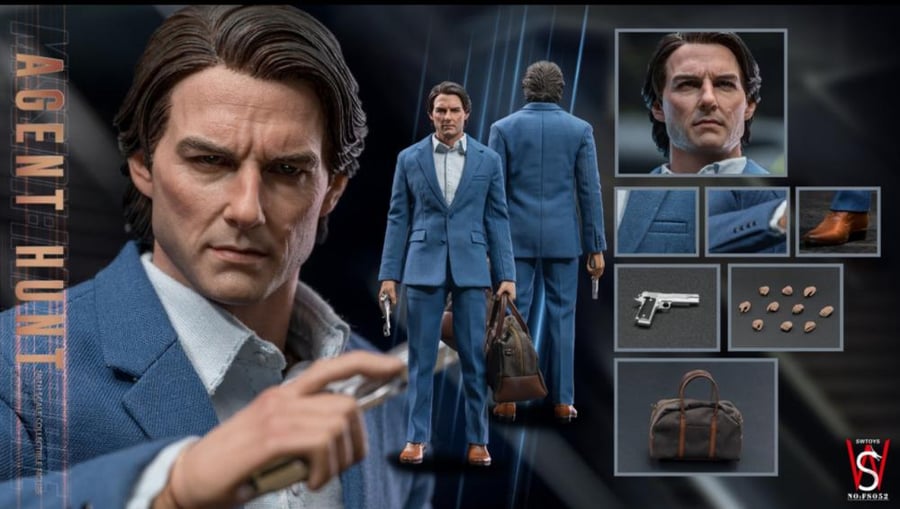 Tom Cruise Agent Hunt Figure