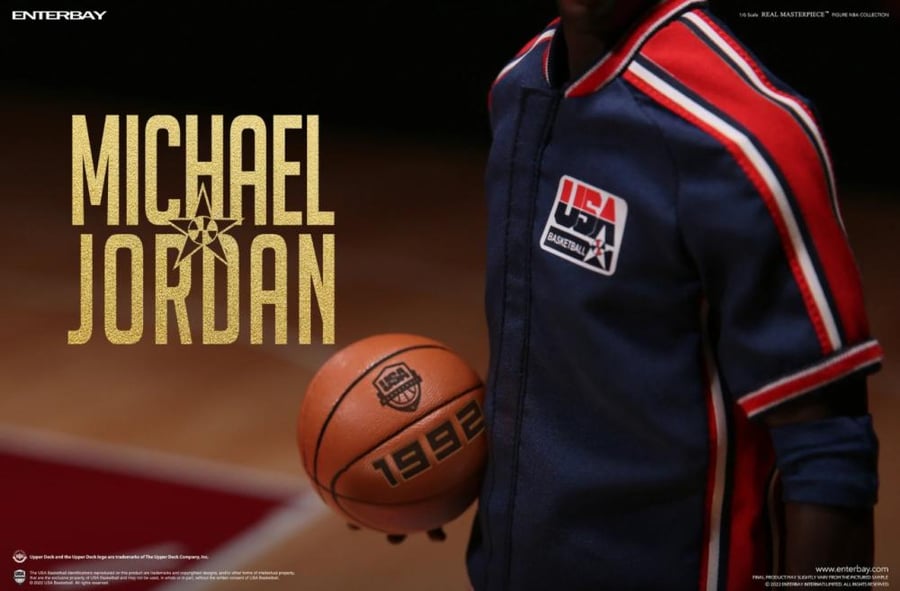 Enterbay MICHAEL JORDAN BARCELONA ’92 LIMITED EDITION 1/6 FIGURE