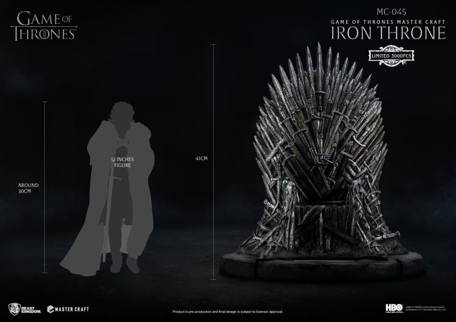 Beast Kingdom Game of Thrones: Iron Throne MC-045 Master