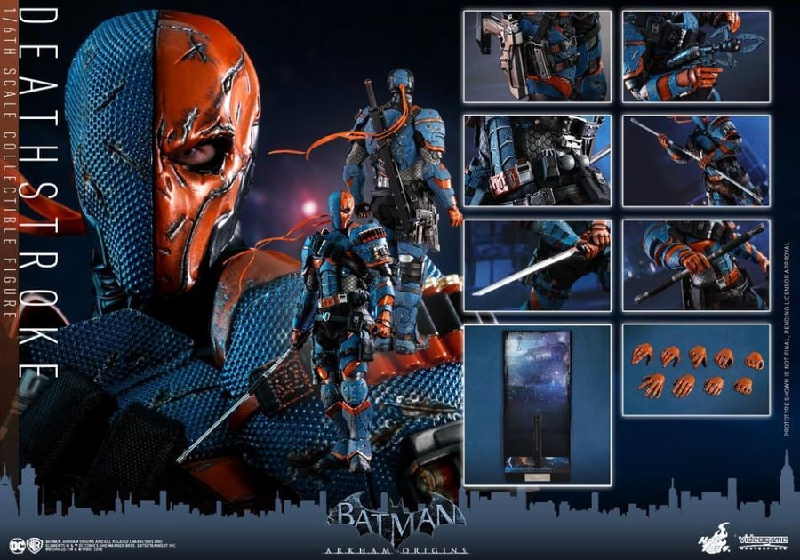 Batman: Arkham Origins VGM30 Deathstroke 1/6th Scale Collectible Figure