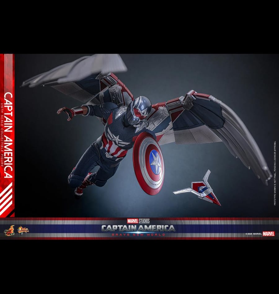 Hot Toys MMS779 Captain America: Brave New World 1/6 Captain America