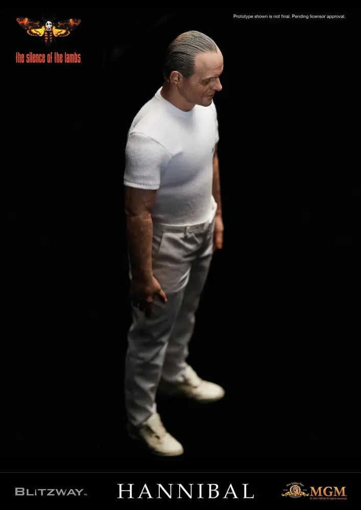 1/6 Scale The Silence of the Lambs Hannibal Lecter (White Prison Uniform) Figure by Blitzway