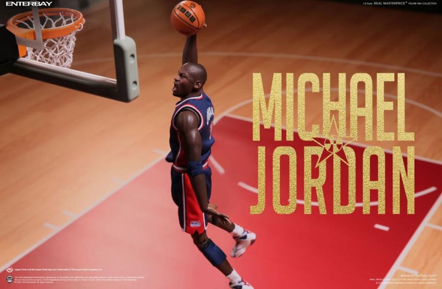 Enterbay MICHAEL JORDAN BARCELONA ’92 LIMITED EDITION 1/6 FIGURE
