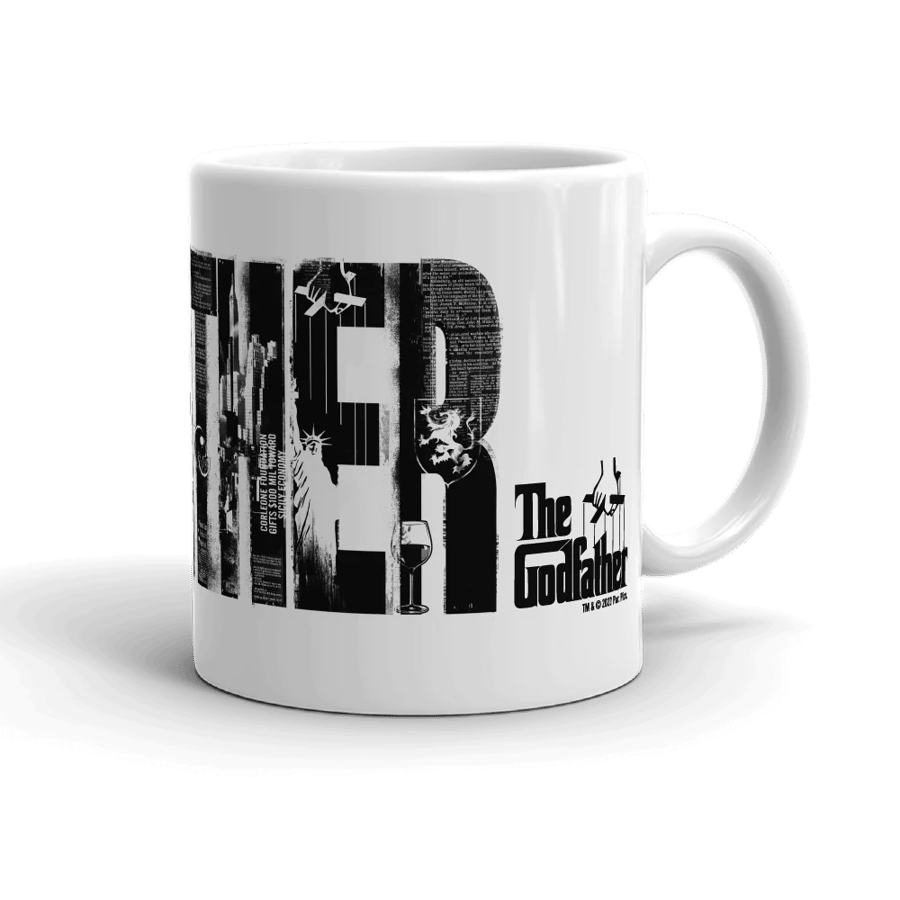 THE GODFATHER GRAPHIC WHITE MUG