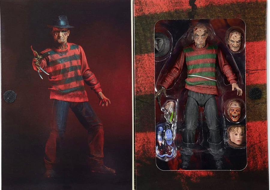 NECA - Nightmare on Elm Street - 7" Scale Action Figure - Ultimate Freddy
