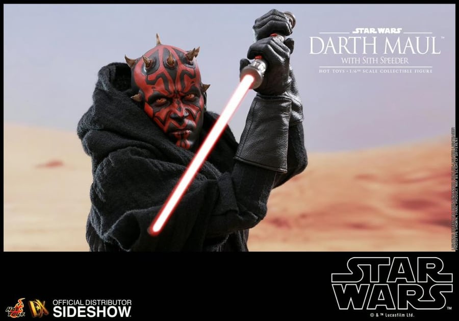 Hot Toys DX17 STAR WARS 1/6 DARTH MAUL WITH SITH SPEEDER SPECIAL EDITION