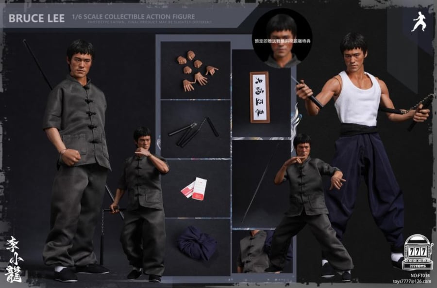 777TOYS FT014 1/6 Bruce Kung Fu Figure