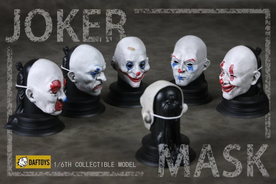 Daftoys 1:6 Scale Joker Mask