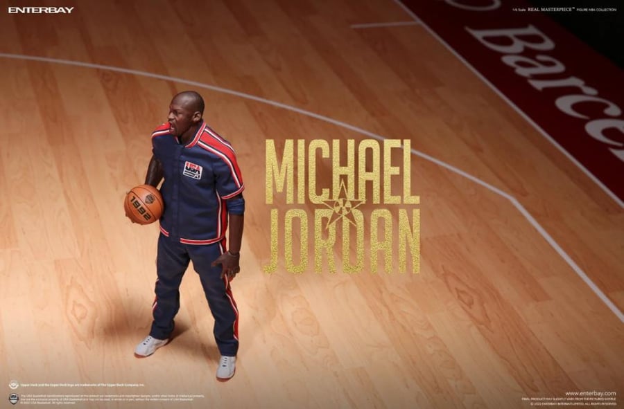 Enterbay MICHAEL JORDAN BARCELONA ’92 LIMITED EDITION 1/6 FIGURE