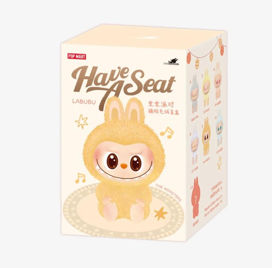 THE MONSTERS - Have a Seat Vinyl Plush Blind Box