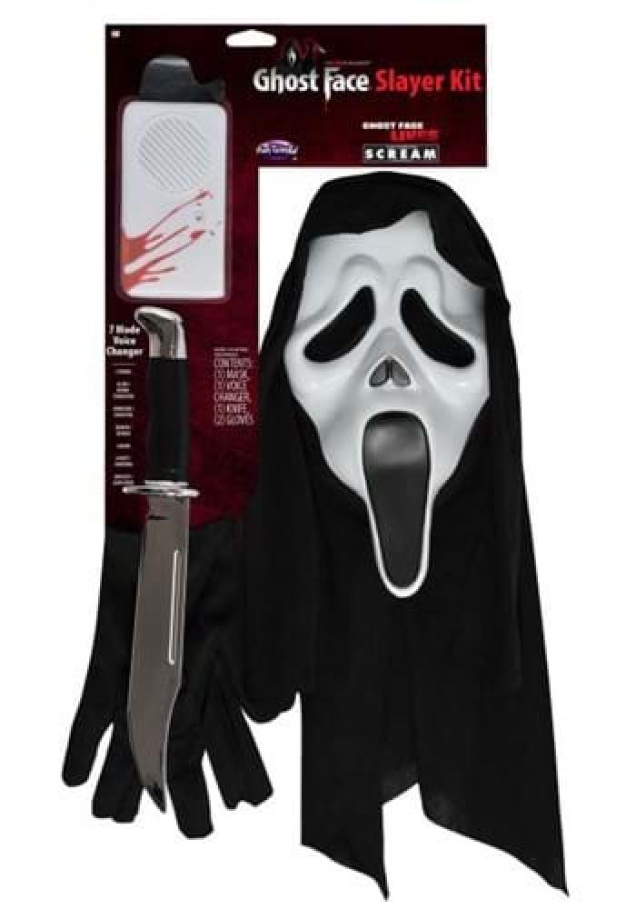 Ghost Face Adult Slayer Kit