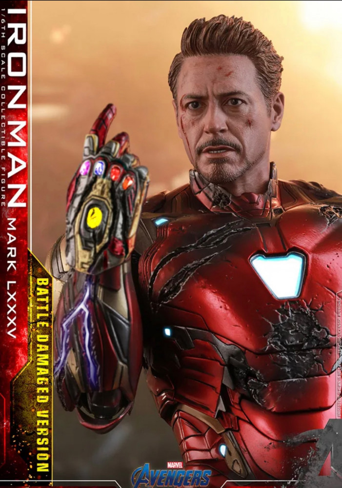Hot toys Iron Man Mark LXXXV (Battle Damaged Version) Special Edition