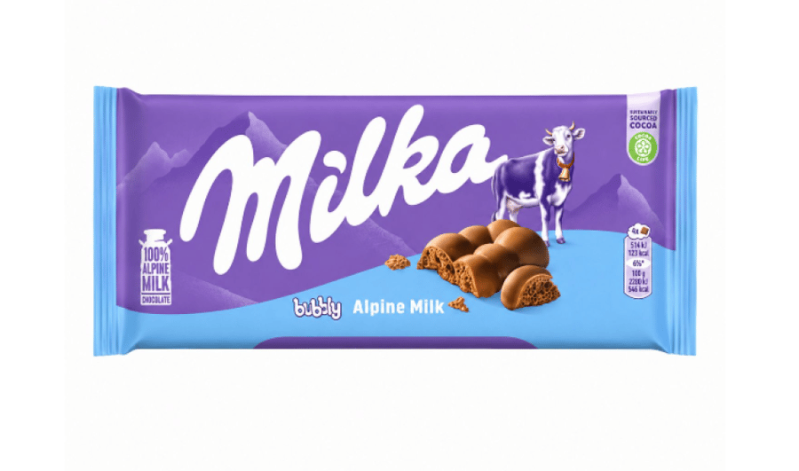 ميلكا الواح بابلى لوفلي 90 g