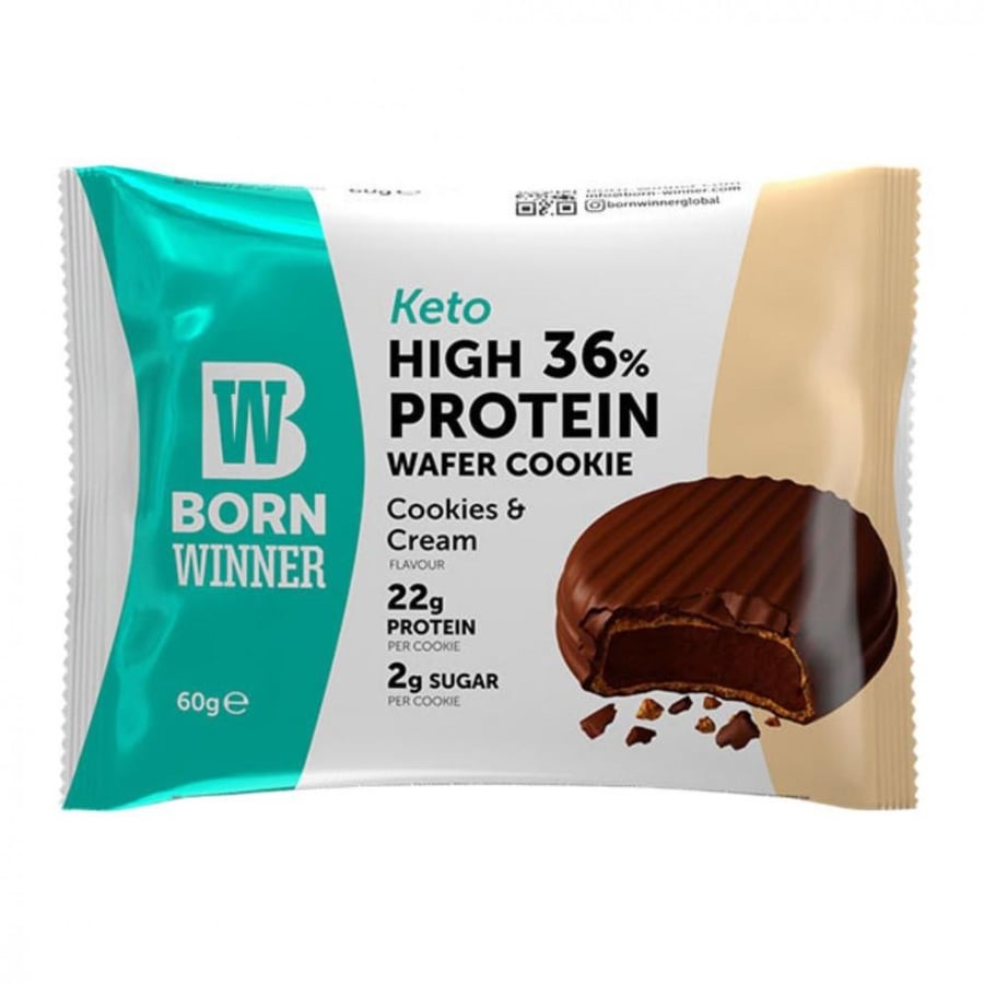Bourne Winner Cookies Protein Wafers with Cookies Cream 12*75 g