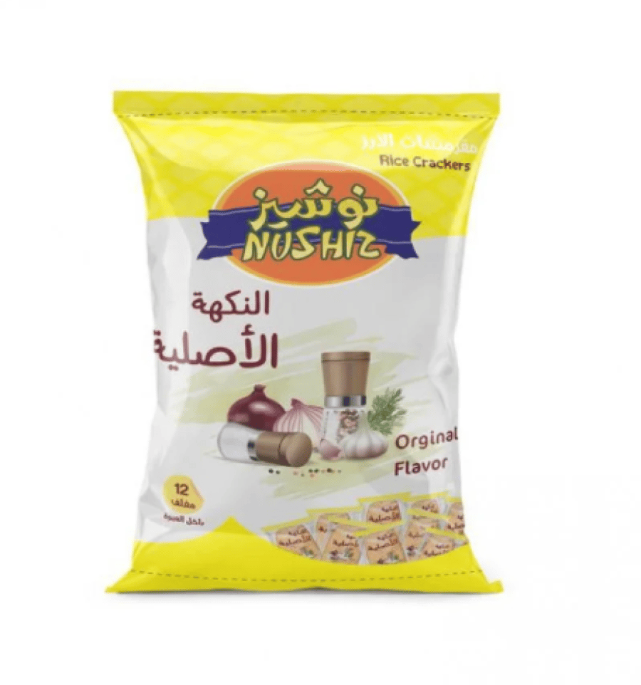 نوشيز بالنكهة الأصلية 12 مغلف