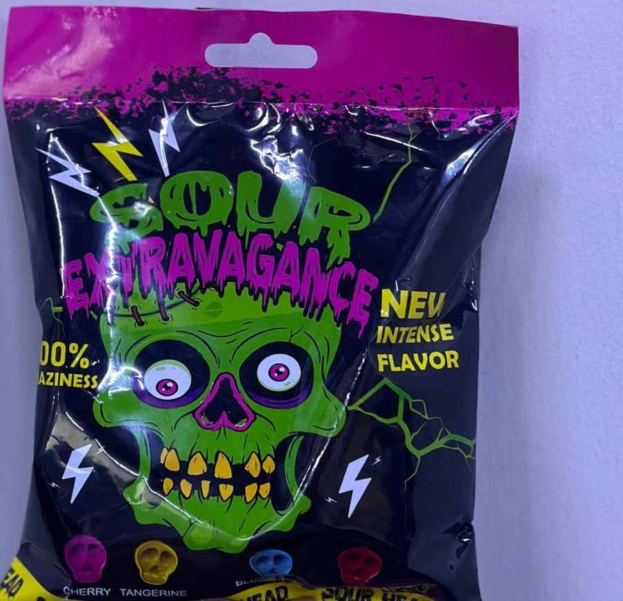 Hard sour candy 28*60 grams