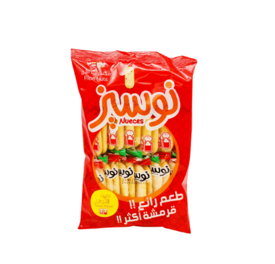نوسيز مكسرات الارز بالتوابل