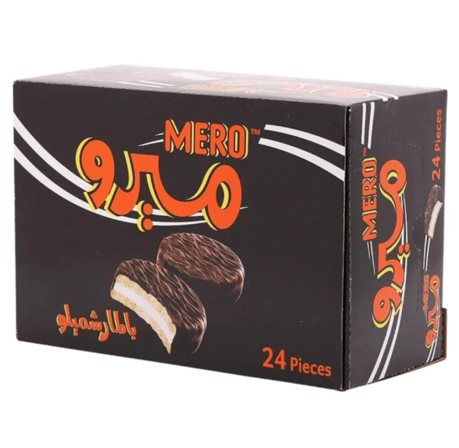 Mero sandwich with marshmallow 24*23 grams