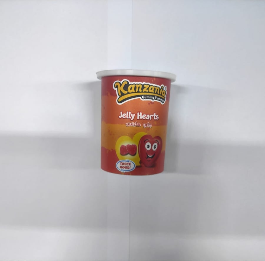 Kenyan sweets jelly cups hearts