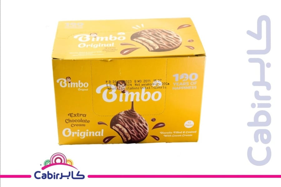 بيمبو بسكويت اورجنال 24 حبة 28جم