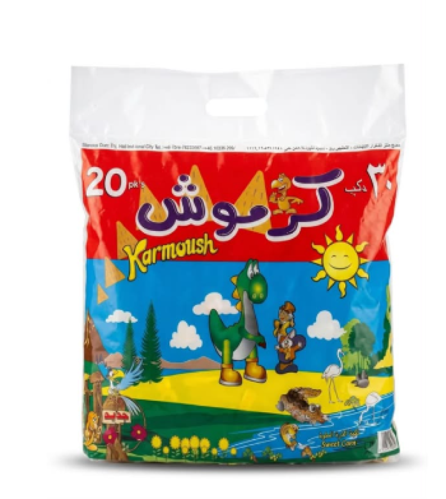 بطاطس كرموش الذرة الحلوة 20*12 جم