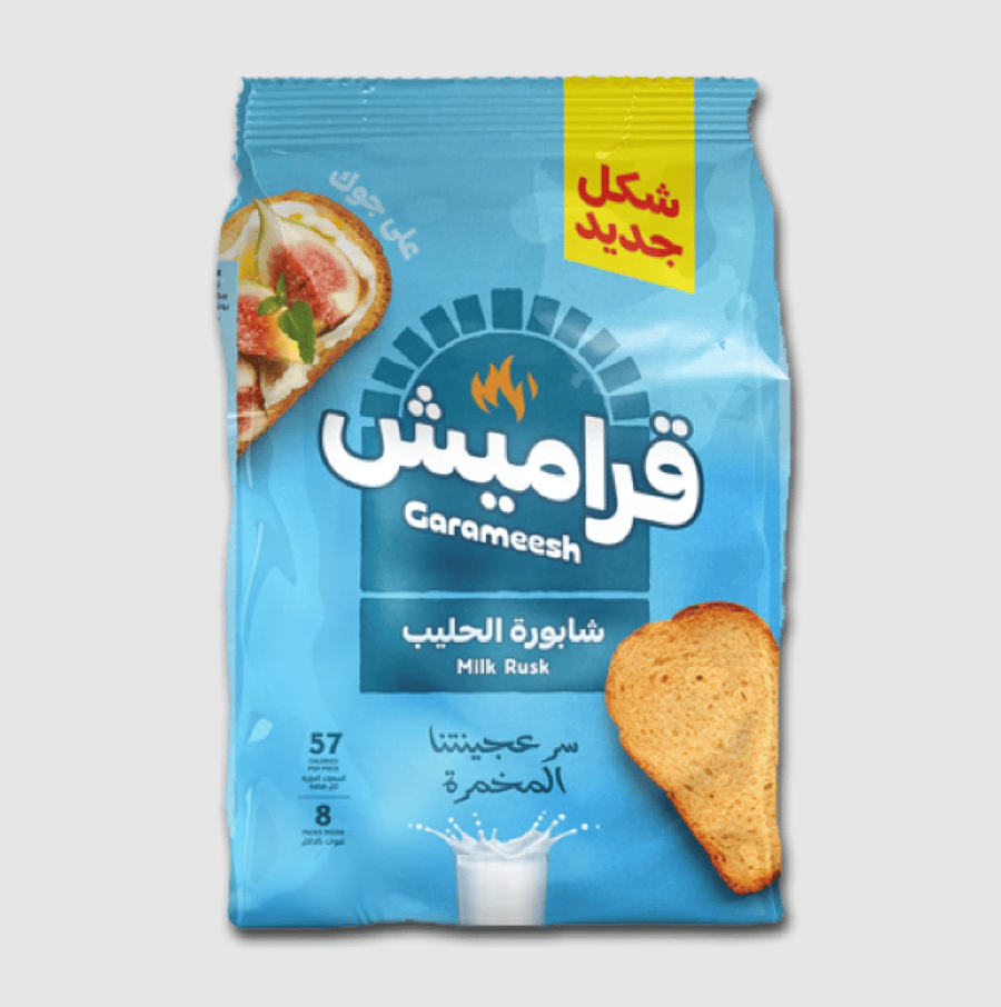 شابورة قراميش بالحليب 8*300 جم