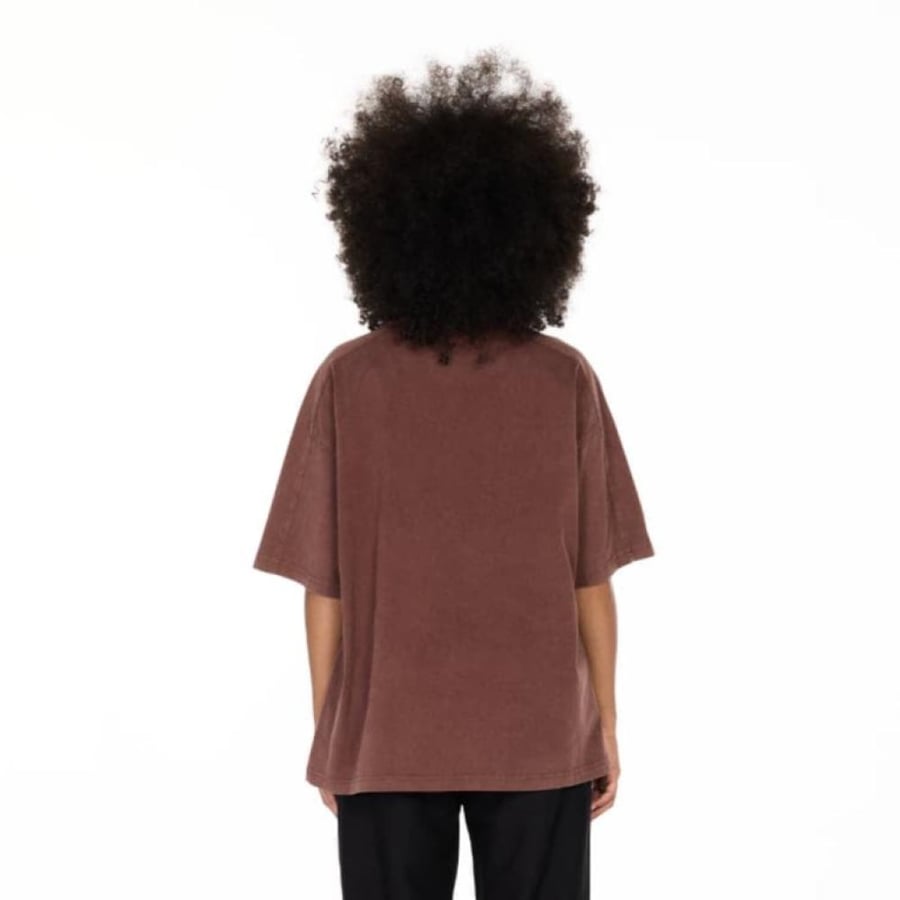 T-SHIRT- WASHED BROWN