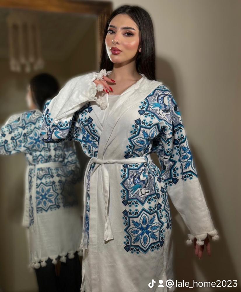 طقم روب حمام ٦ قطع