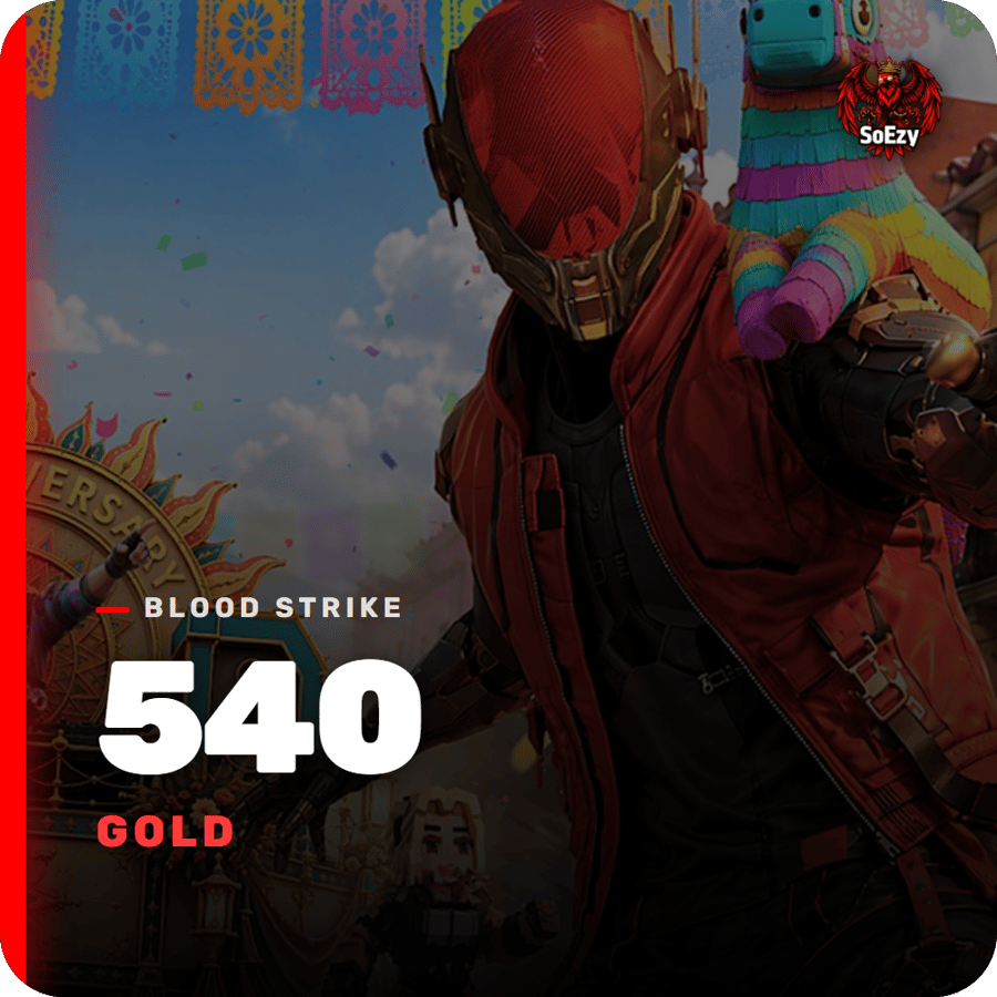 شحن 540 Gold للعبة Blood Strike