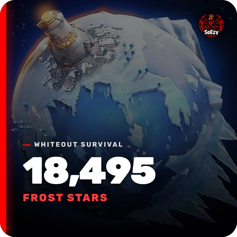 شحن 18495 Frost Stars للعبة Whiteout Survival