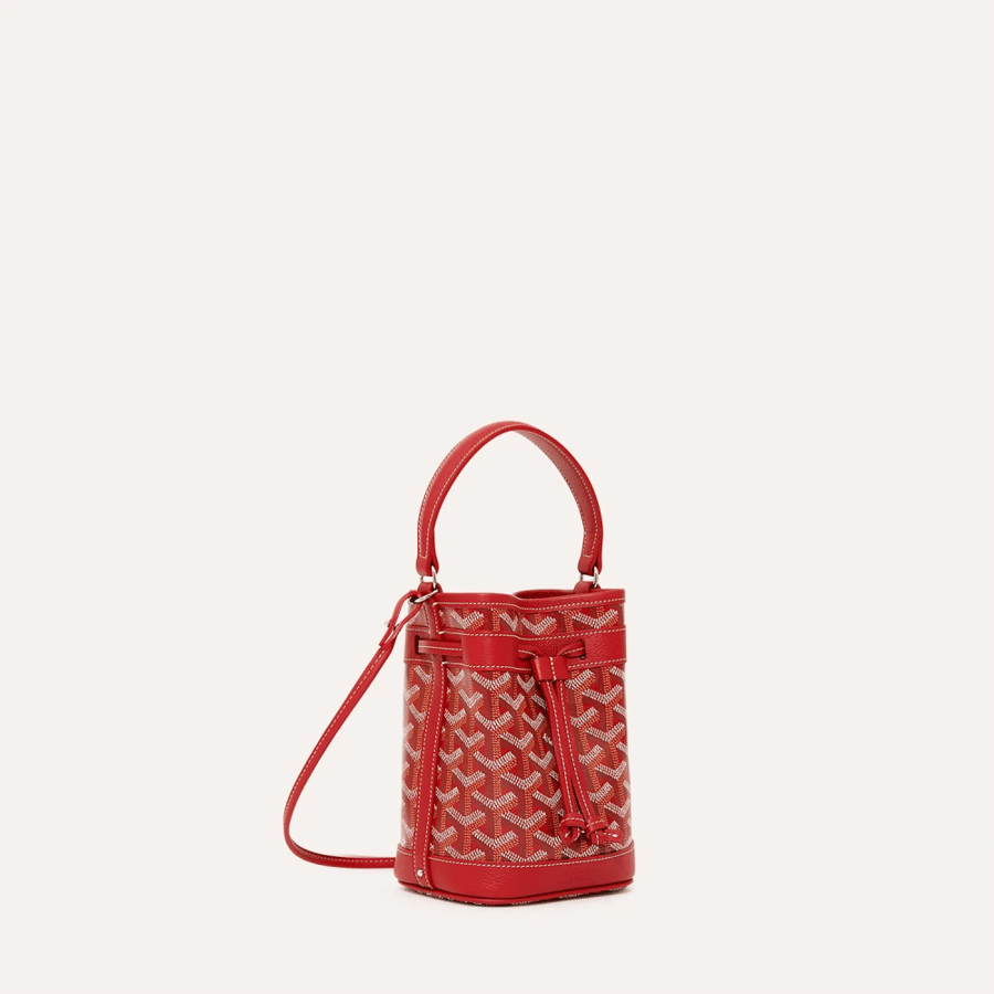 Petit Flot Mini bucket - أحمر