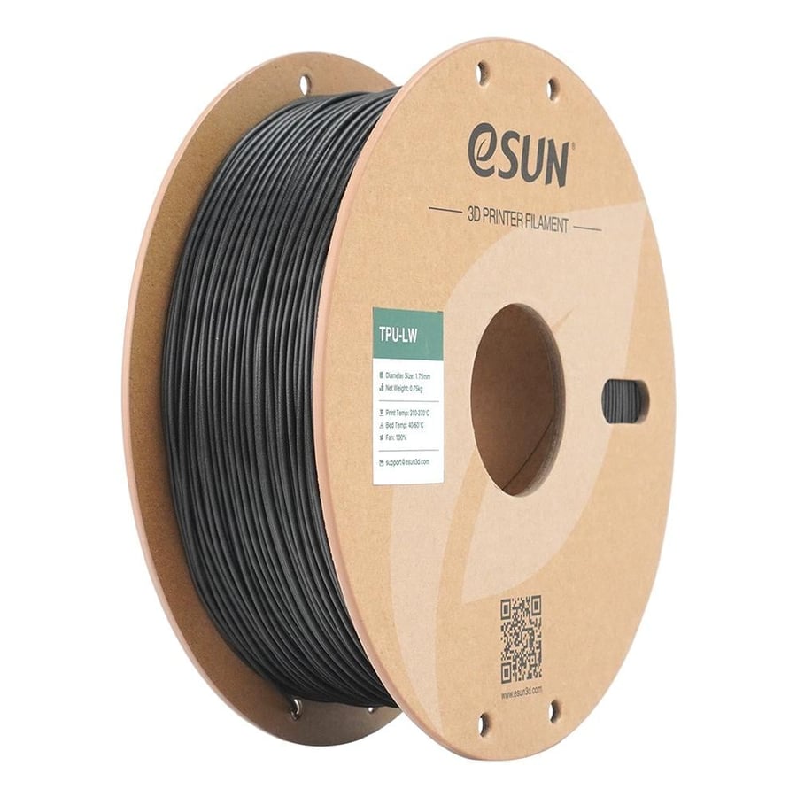 filament فلمنت eSUN TPU-LW Light Weight Black