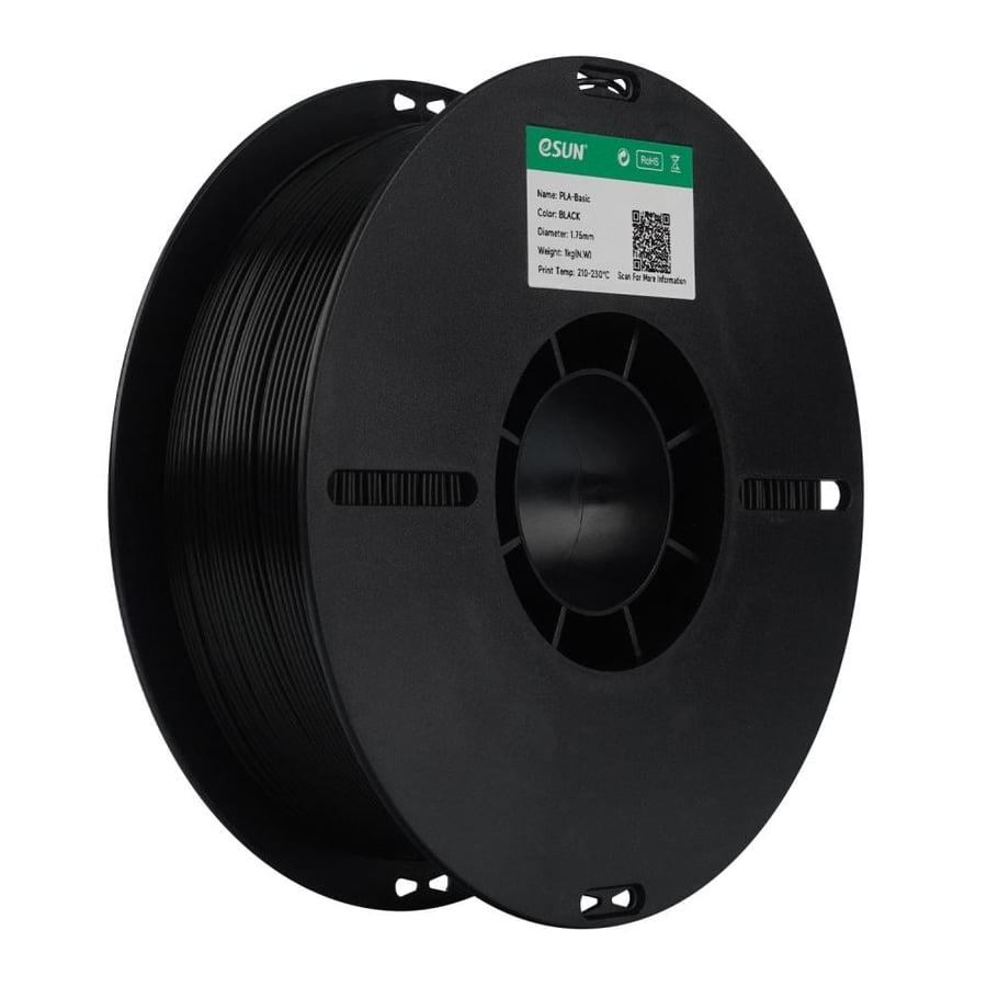 filament فلمنت eSUN PLA Basic Black high speed سرعة عالية