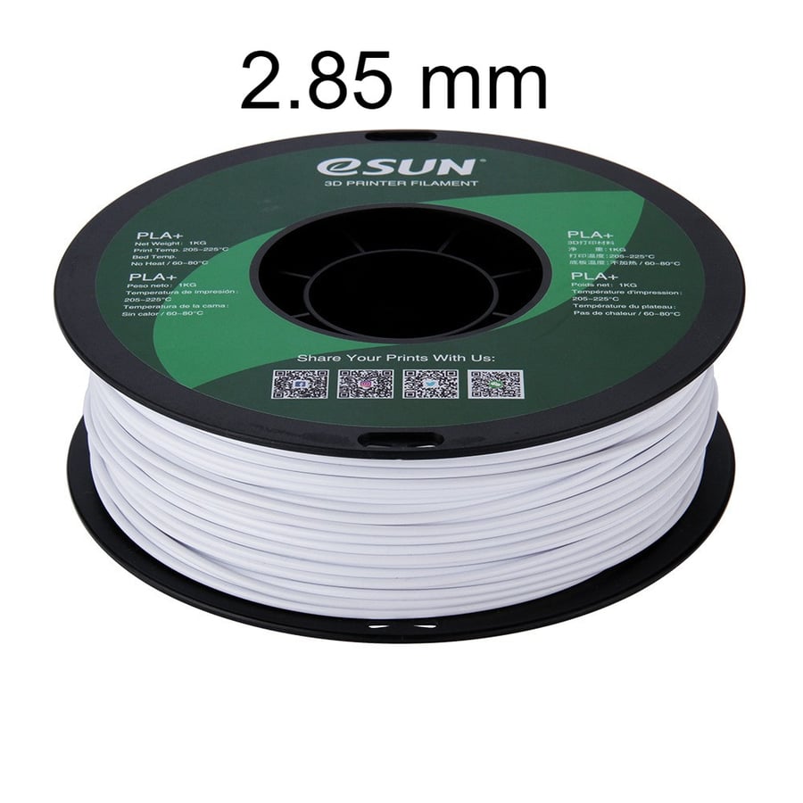 eSUN PLA pro Cold White 3D Filament 2.85Ø