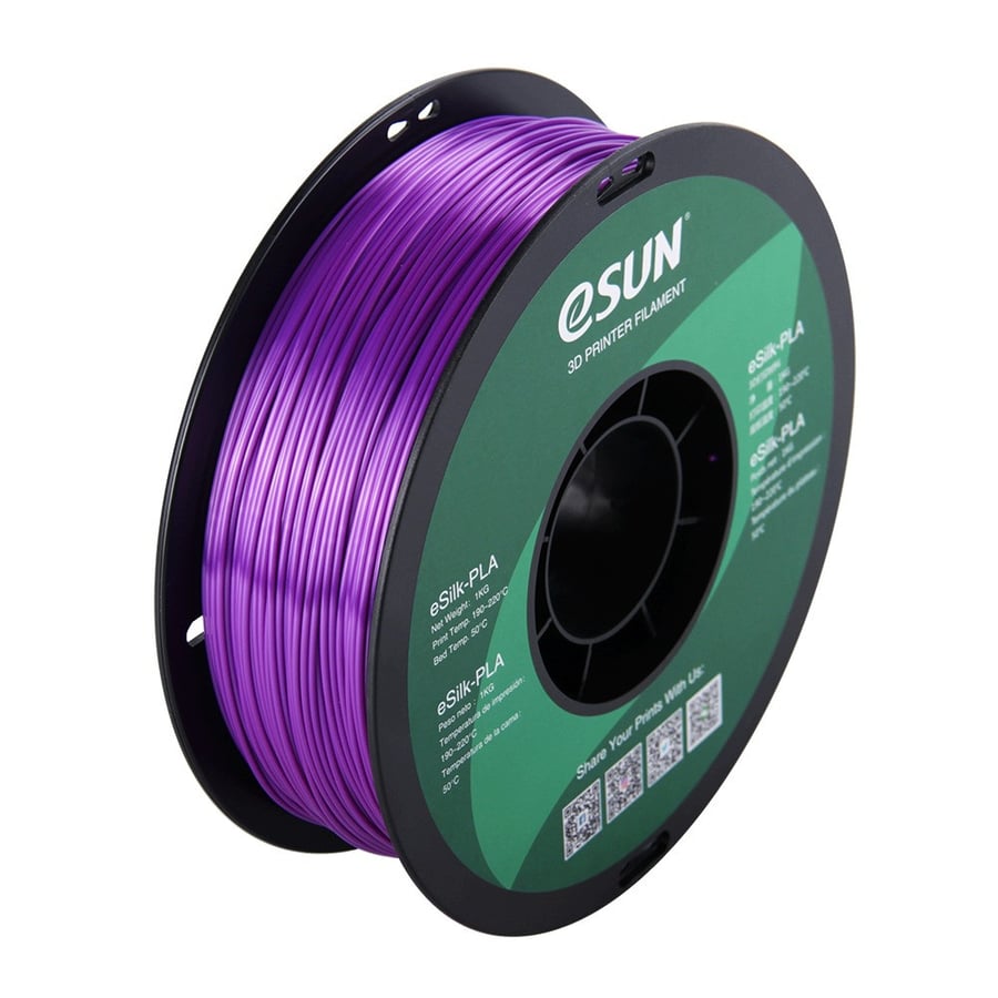 filament فلمنت eSUN Silk-PLA Purple