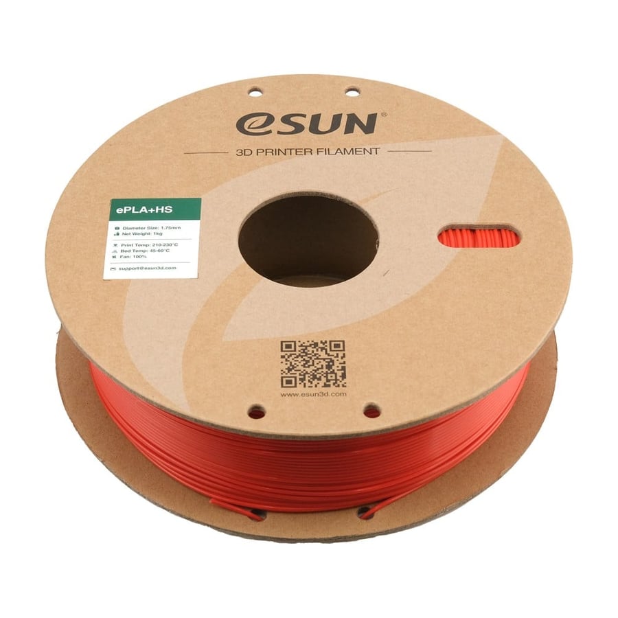 filament فلمنت eSUN PLA Pro HS Red high speed سرعة عالية